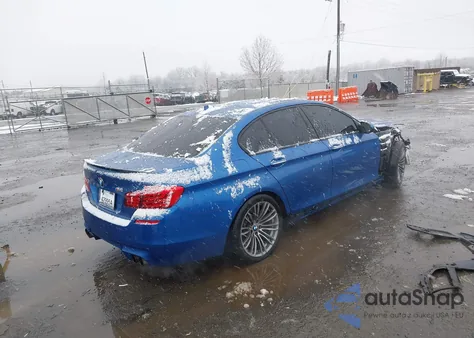 2015 BMW M5 from USA, damaged, VIN WBSFV9C57FD595401